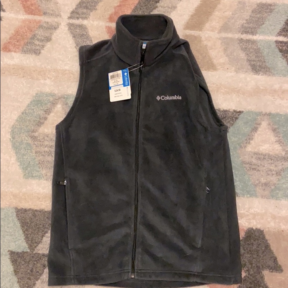 NWT Men’s Columbia fleece vest